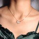 Van Cleef & Arpels Two Butterfly Rose Gold/VCA Necklaces Silver/Gold 2 Colors