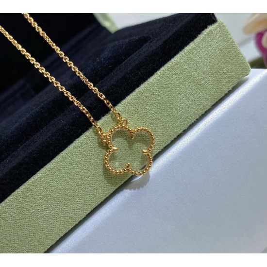 Van Cleef & Arpels Vintage Alhambra Gold Of VCA Necklaces