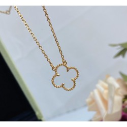 Van Cleef & Arpels Vintage Alhambra Gold Of VCA Necklaces 