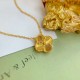 Van Cleef & Arpels Vintage Alhambra Of Gold/VCA Necklaces Gold