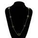 Van Cleef & Arpels Vintage Alhambra Of Gold VCA Necklaces Green White 11 Flowers