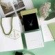 Van Cleef & Arpels Vintage Alhambra Of Gold VCA Necklaces Green