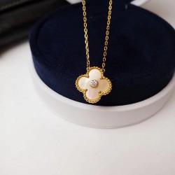 Van Cleef & Arpels Vintage Alhambra Of Gold VCA Necklaces 