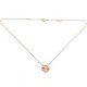 Van Cleef & Arpels Vintage Alhambra Of Rose Gold VCA Necklaces Silver