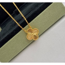 Van Cleef & Arpels Vintage Alhambra Of Rose Gold/VCA Necklaces 