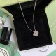 Van Cleef & Arpels Vintage Alhambra Of Silver VCA Necklaces