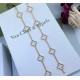 Van Cleef & Arpels Vintage Alhambra Rose Gold Of VCA Necklaces 5 Flowers