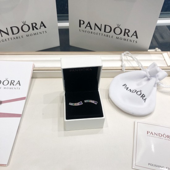 Pandora Earrings Set Sterling Silver 20082730