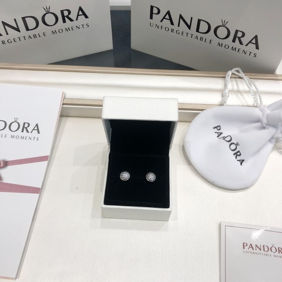 Pandora Earrings Set Sterling Silver 20082730