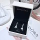 Pandora Gorgeous Bow Earrings Sterling Silver