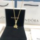 Pandora 18K Gold Pendant Gold Silver  20082724