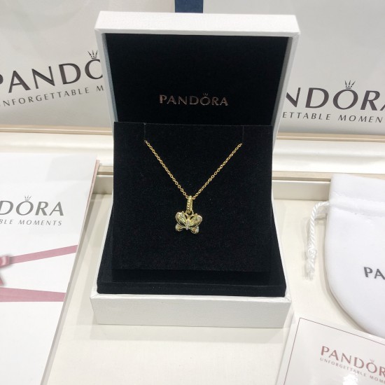 Pandora 18K Gold Pendant Gold Silver  20082724