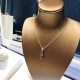 Pandora Golden Carp Necklace Sterling Silver