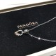 Pandora Heart Shaped Necklace Sterling Silver