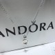 Pandora Heart Shaped Necklace Sterling Silver