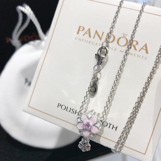 Pandora Magnolia Pendant Sterling Silver 20082778