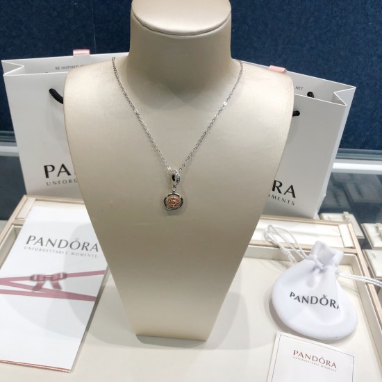 Pandora Necklace Set Sterling Silver 20082726