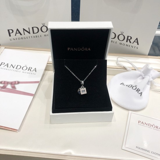 Pandora Necklace Set Sterling Silver 20082725