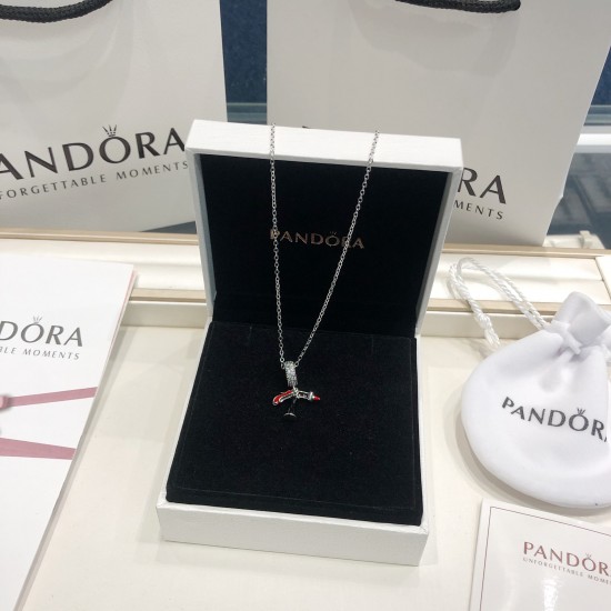 Pandora Necklace Set Sterling Silver 20082727