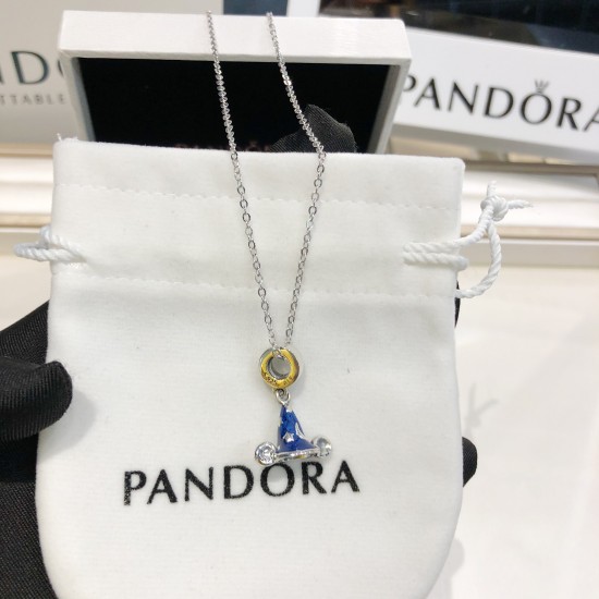 Pandora Pendant Set Green Silver Blue 20082748