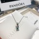 Pandora Pendant Set Green Silver Blue 20082748