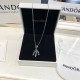 Pandora Pendant Set Silver Blue Pink 20082747