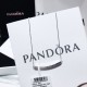 Pandora Rainbow Smile Necklace Sterling Silver