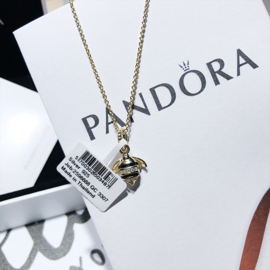 Pandora Shine Pendant 18K Gold