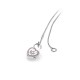 Pandora Sterling Silver Pendant Pink 20082728