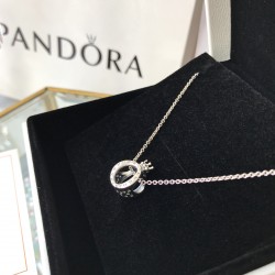 Pandora Crown Necklace Sterling Silver