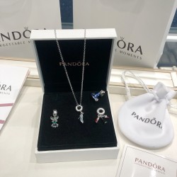 Pandora Necklace Set Sterling Silver 20082727