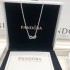 Pandora Sterling Silver Necklace Silver 20082731