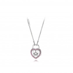 Pandora Sterling Silver Pendant Pink 20082728