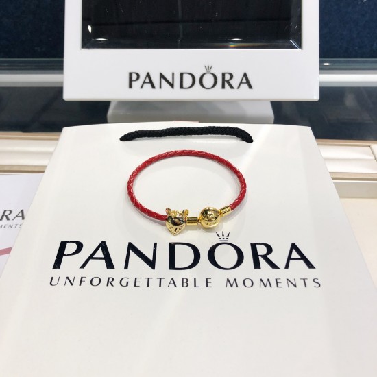 Pandora 18K Gold Bangle Red Gold 20082743