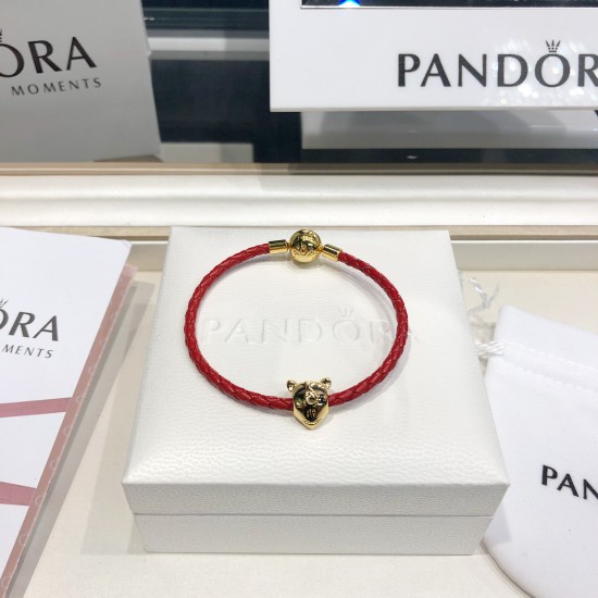 Pandora 18K Gold Bangle Red Gold 20082743