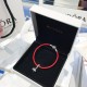 Pandora Pig Red String Bracelet