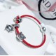 Pandora Pig Red String Bracelet