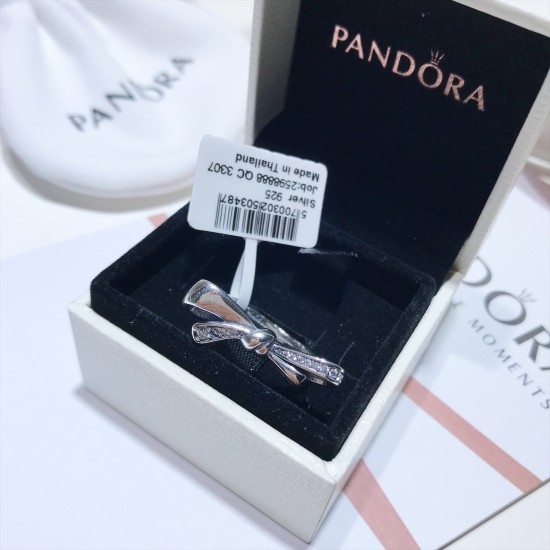 Pandora Gorgeous Bow Ring Sterling Silver