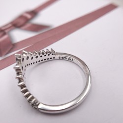 Pandora Princess Wishbone Ring 197736CZ