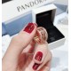 Pandora Sparkling And Polished Lines Ring 180919CZ