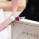 Pandora Sparkling Red Heart Ring 196574CZRMX