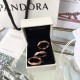 Pandora Sparkling Twisted Lines Ring 180892CZ-60