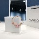 Pandora 18K Rose Gold Bangle Pink 20082733