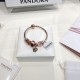 Pandora 18K Rose Gold Bangle Pink Gold 20082736