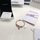 Pandora 18K Rose Gold Bangle Pink Gold 20082736