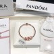 Pandora 18K Rose Gold Bangle Pink Gold 20082739