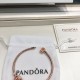 Pandora Bangle Sterling Silver Pink 20082720