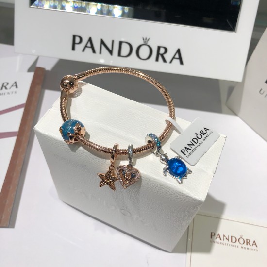 Pandora Rose Gold Bangle Rose Gold 20082704