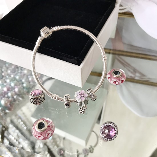 Pandora Bangle Set Sterling Silver 20082784