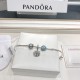 Pandora Bangle Sterling Silver Blue 20082719